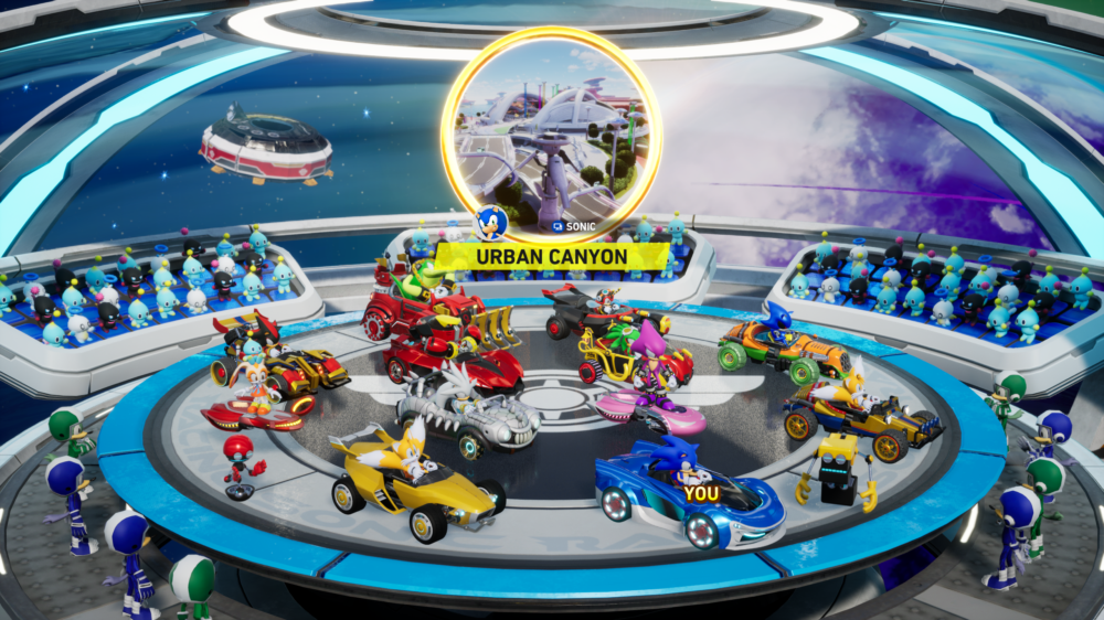 Sonic Racing CrossWorlds gameplay
