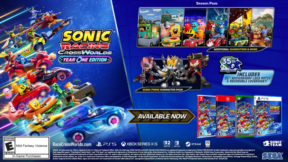 Sonic Racing CrossWorlds Year One Edition