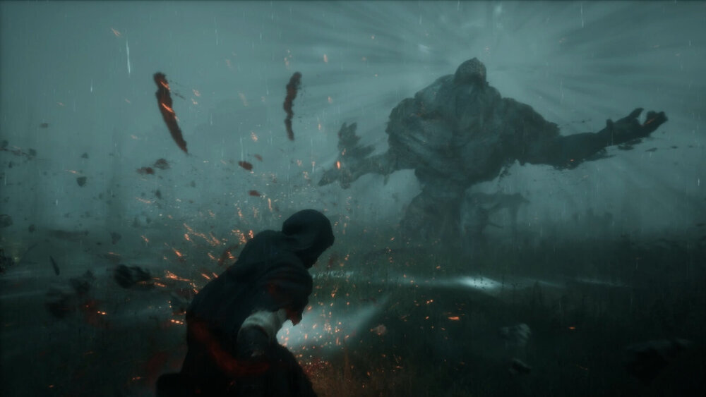 The Relic: First Guardian boss battle