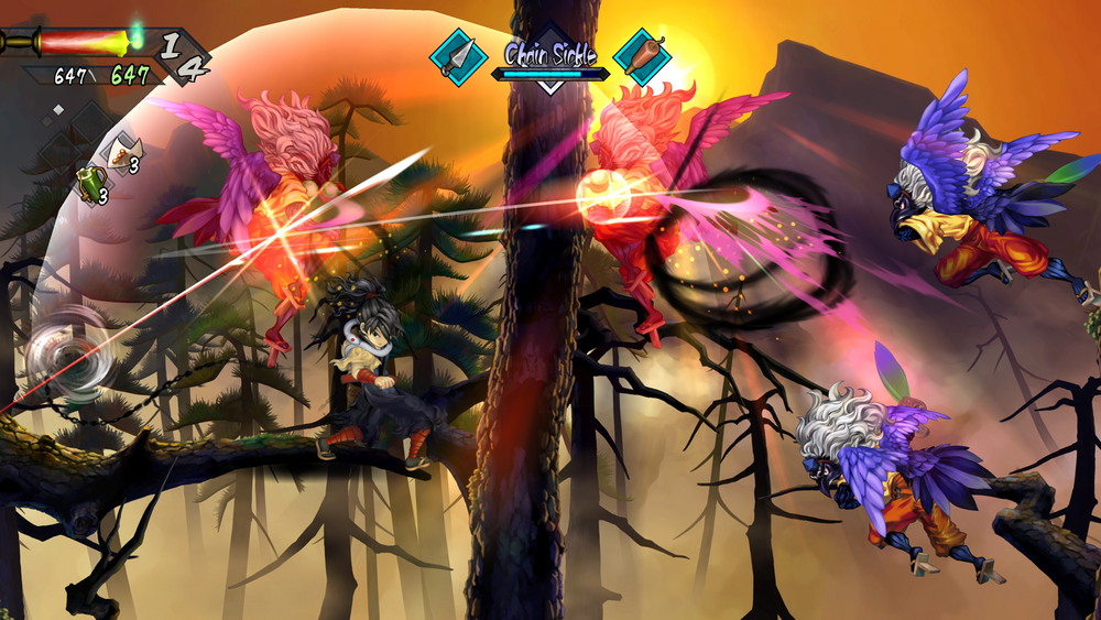 Muramasa: Revenant Blades Switch 2 action