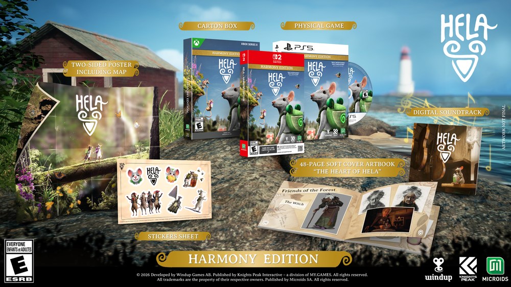 Hela: Of Mice & Magic: Harmony Edition - Xbox Series X [PREORDER] promotional glamshot