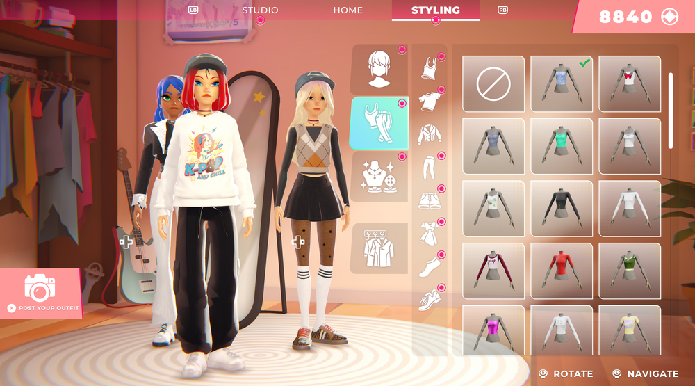 K-Pop Rising: Dream to Shine - PS5 [PREORDER] gameplay screenshot 2